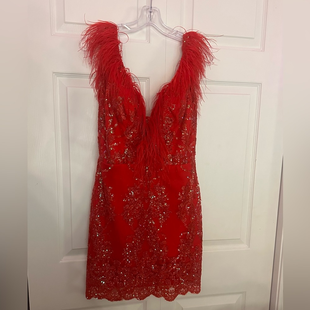 HOMECOMING DRESS | Red Alyce Paris Dress #4499